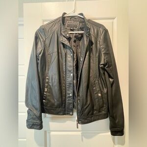 Bernardo Women's Dark Leather Jacket
